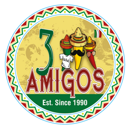 3 AMIGOS  logo.